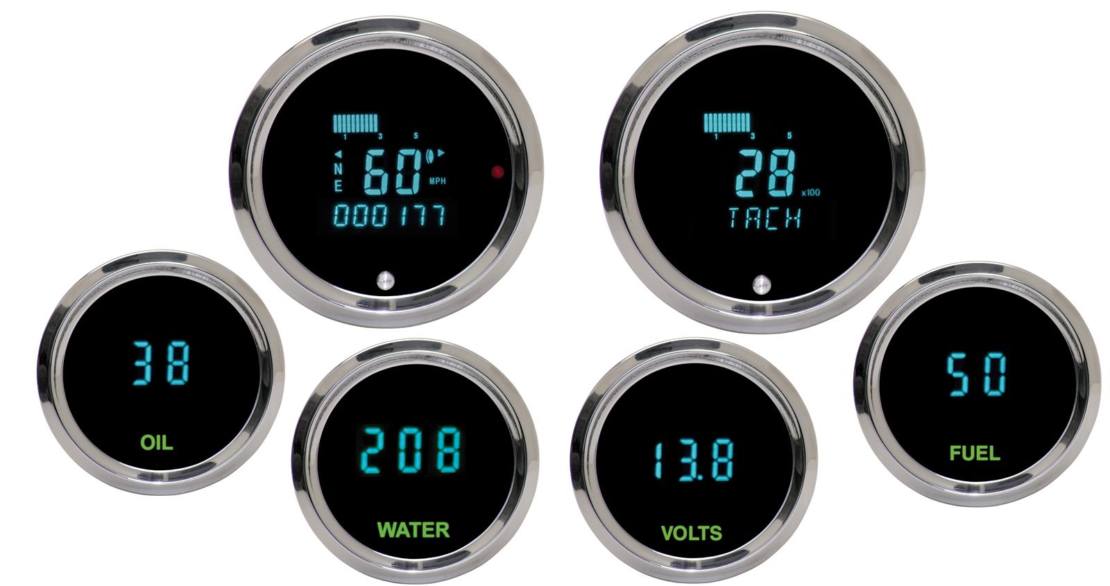 Dakota Digital Gauge Kits and Instrument Clusters ODYR-60-1-C