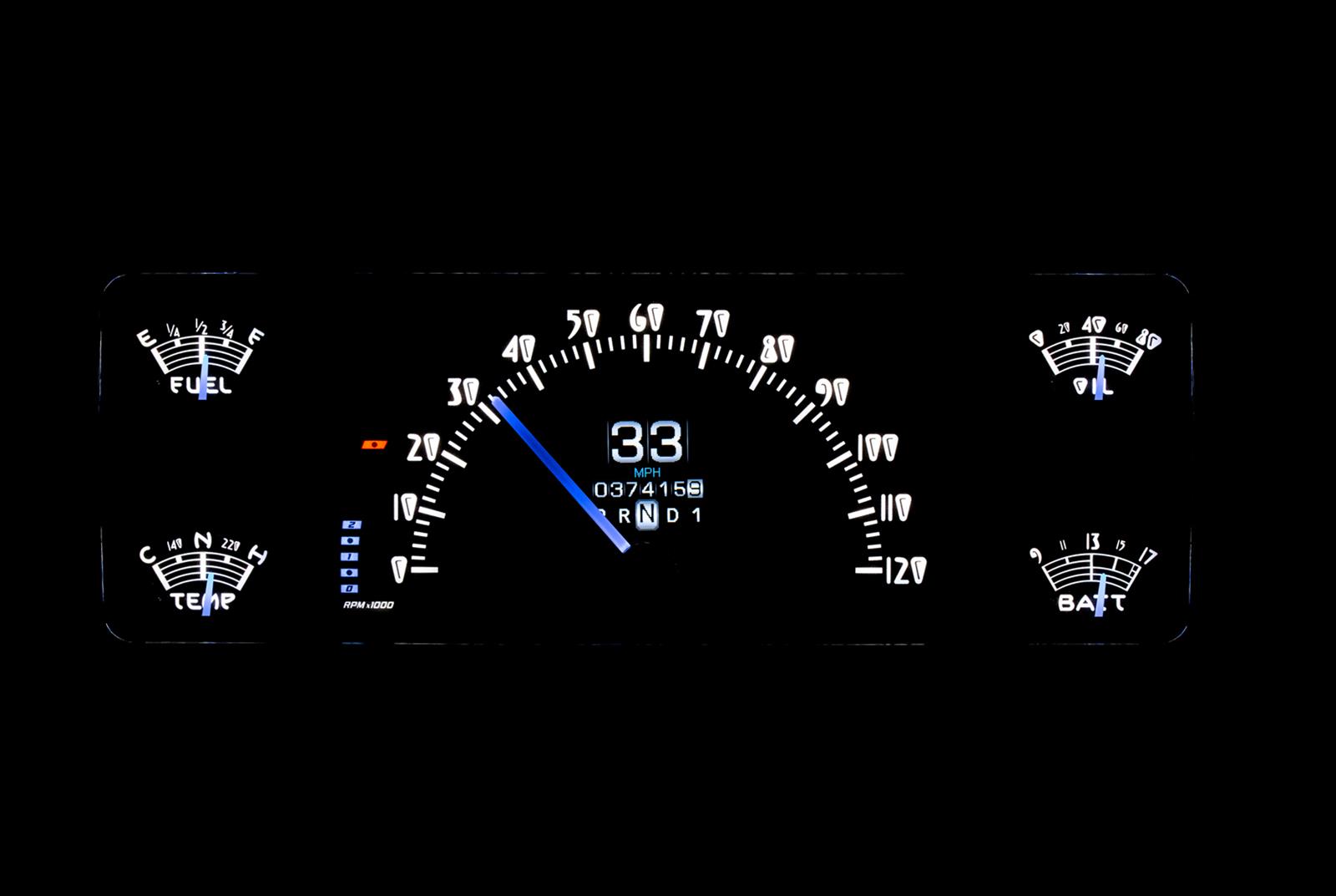 Dakota Digital RTX Direct-Fit Gauge Kits RTX-40F-X