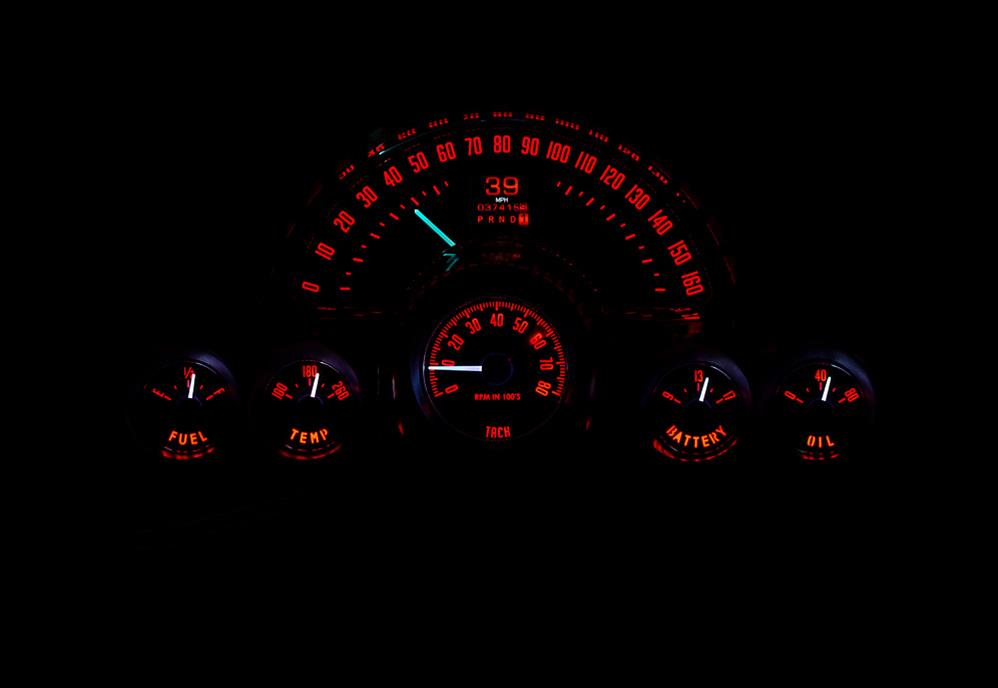 Dakota Digital RTX Direct-Fit Gauge Kits RTX-58C-VET-X