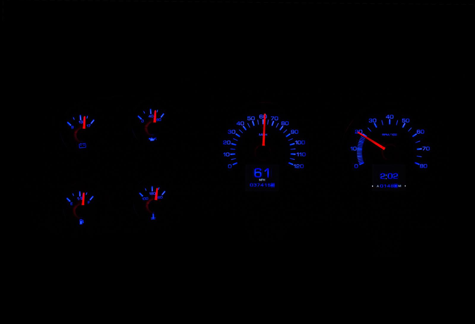 Dakota Digital RTX Direct-Fit Gauge Kits RTX-79C-PU-X