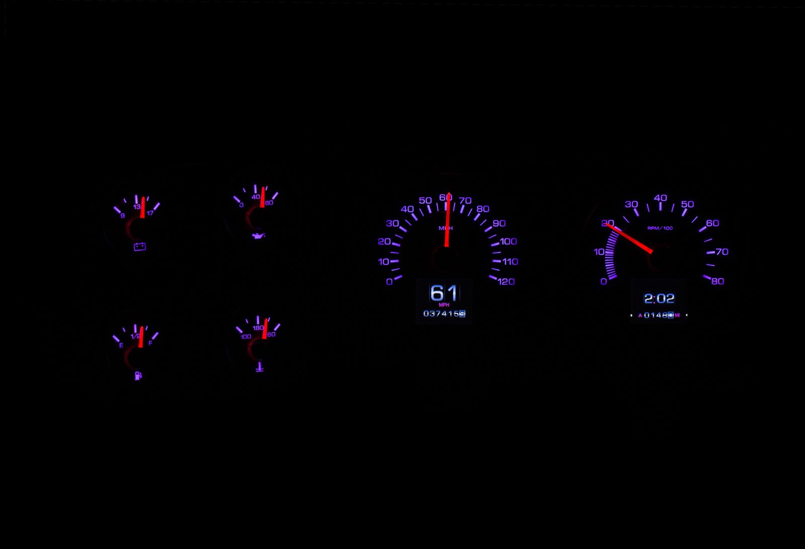 Dakota Digital RTX Direct-Fit Gauge Kits RTX-79C-PU-X