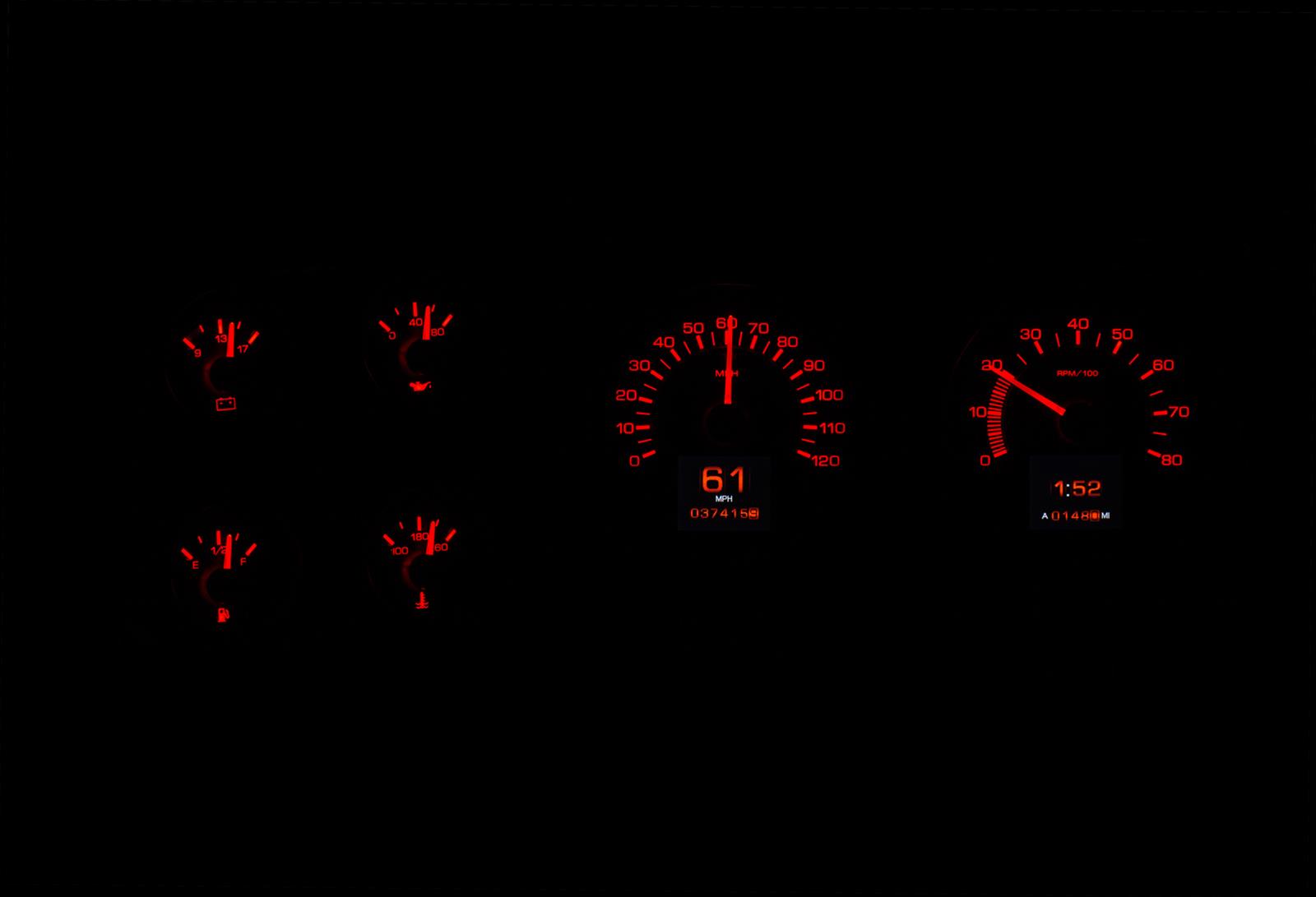 Dakota Digital RTX Direct-Fit Gauge Kits RTX-79C-PU-X