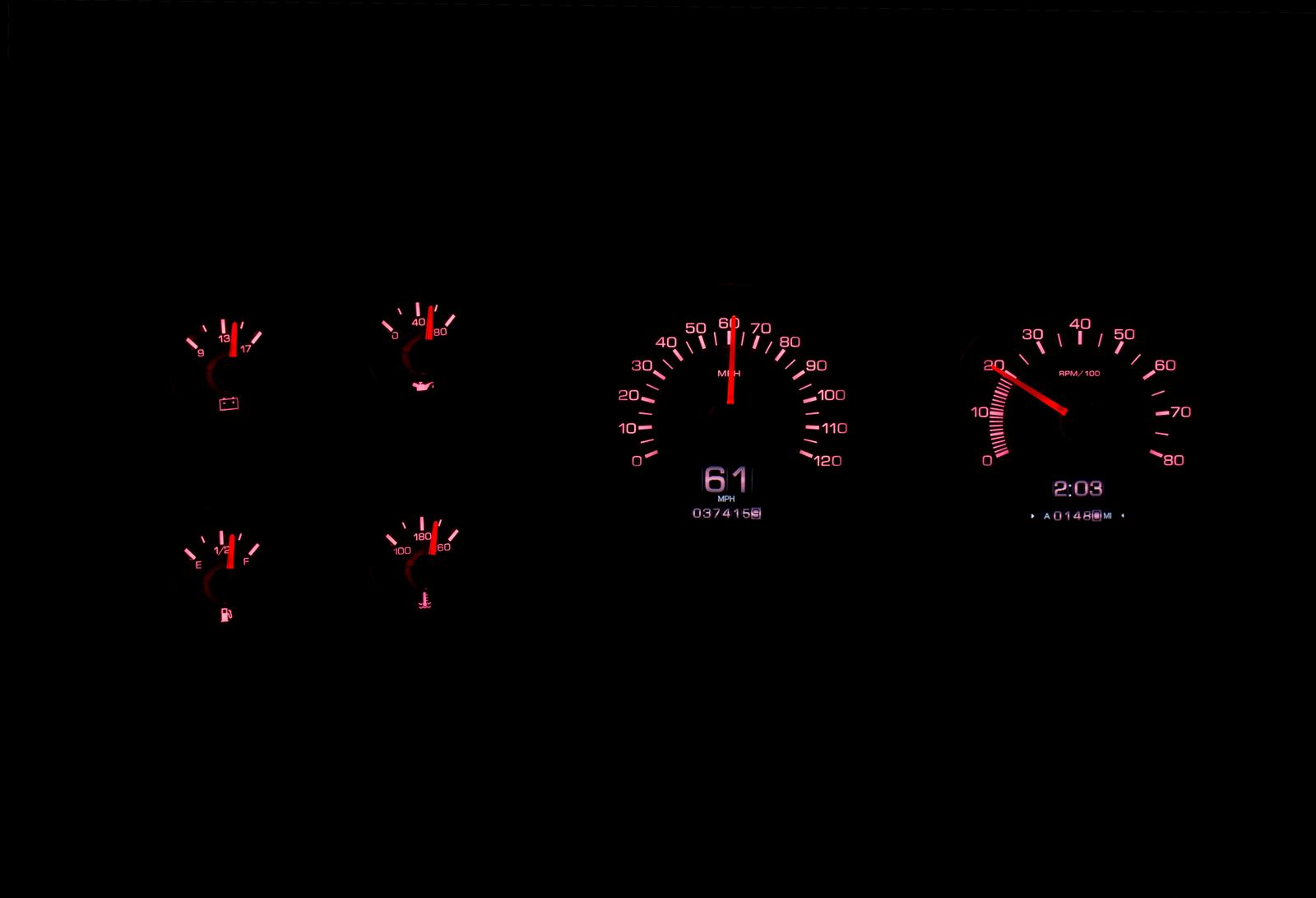Dakota Digital RTX Direct-Fit Gauge Kits RTX-79C-PU