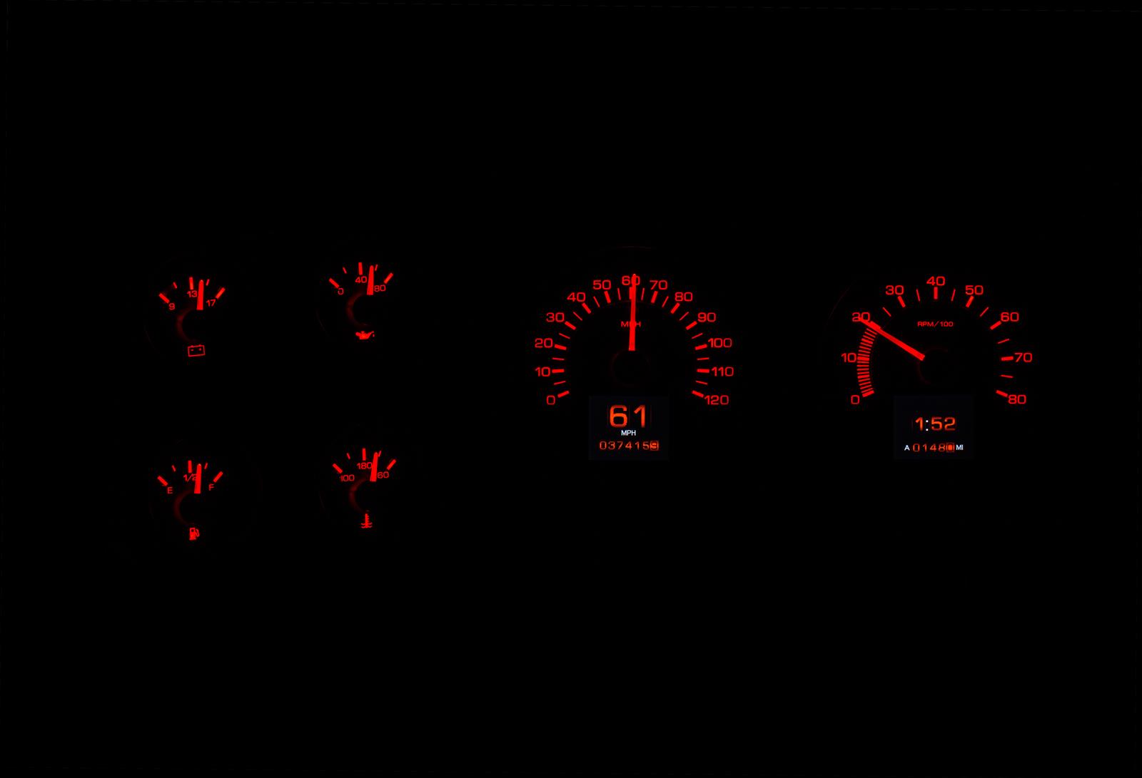 Dakota Digital RTX Direct-Fit Gauge Kits RTX-79C-PU