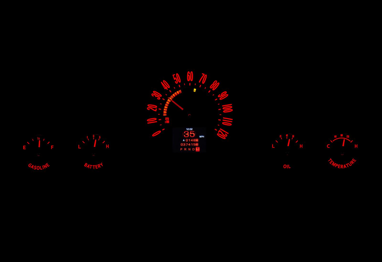 Dakota Digital RTX Direct-Fit Gauge Kits RTX-59C-IMP-X