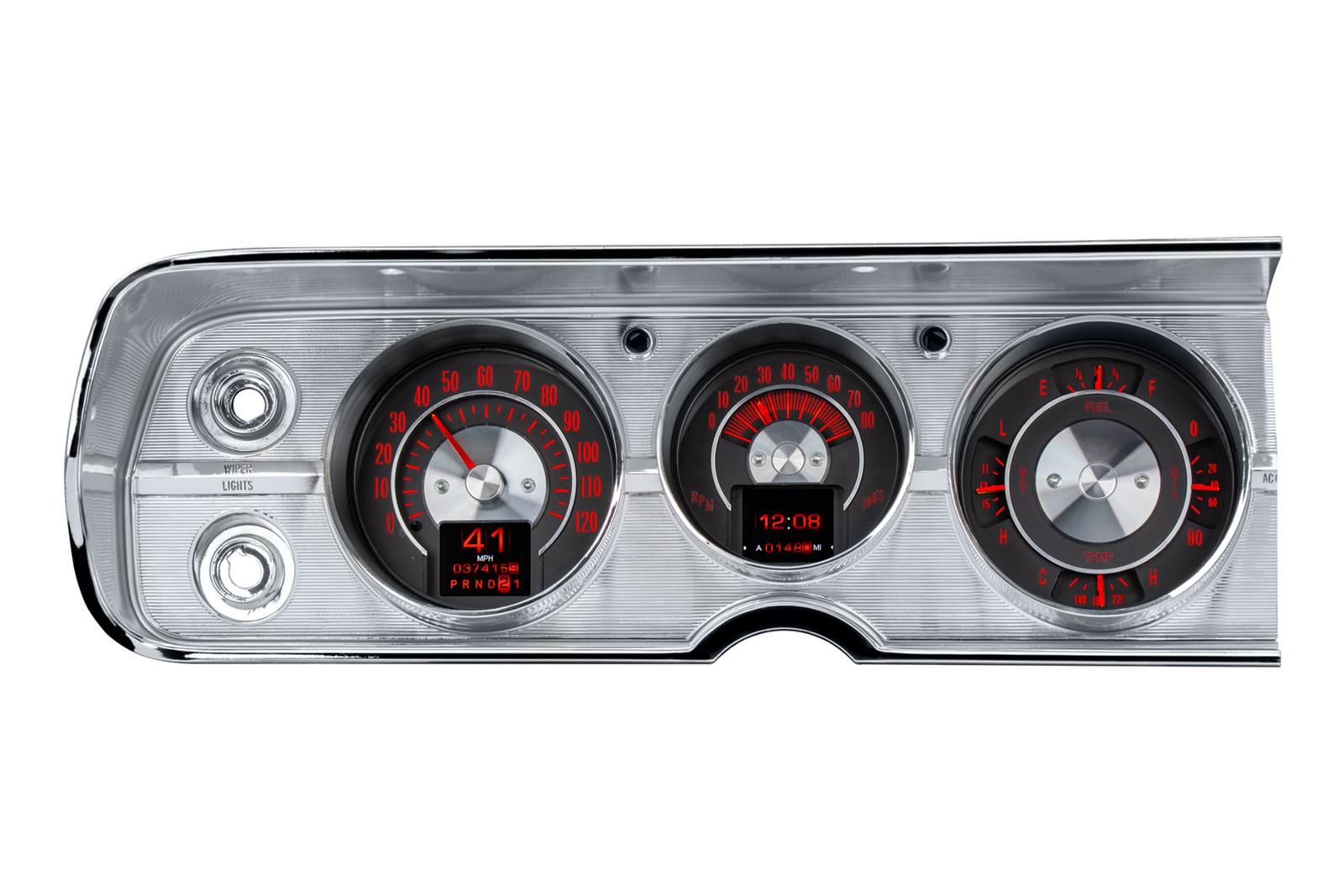 Dakota Digital RTX Direct-Fit Gauge Kits RTX-64C-CVL-X