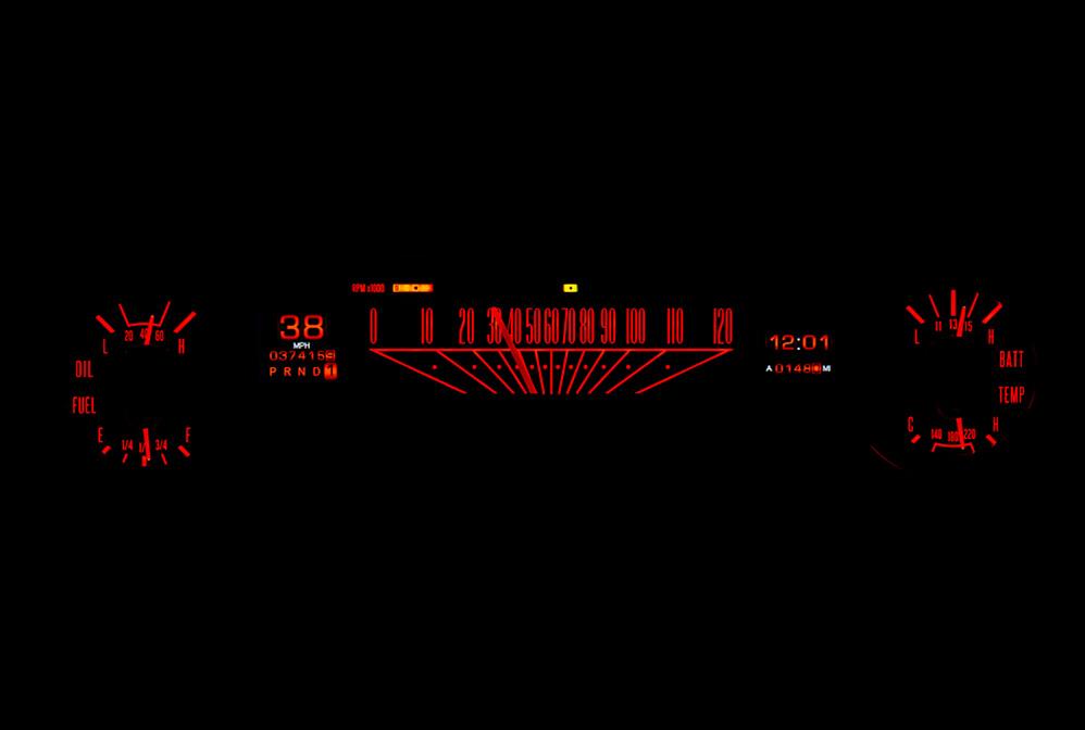 Dakota Digital RTX Direct-Fit Gauge Kits RTX-64F-FAL-X