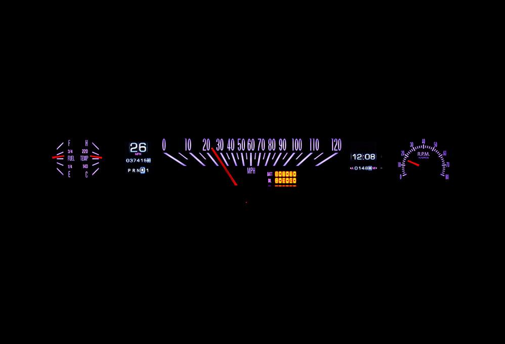Dakota Digital RTX Direct-Fit Gauge Kits RTX-66C-NOV-X