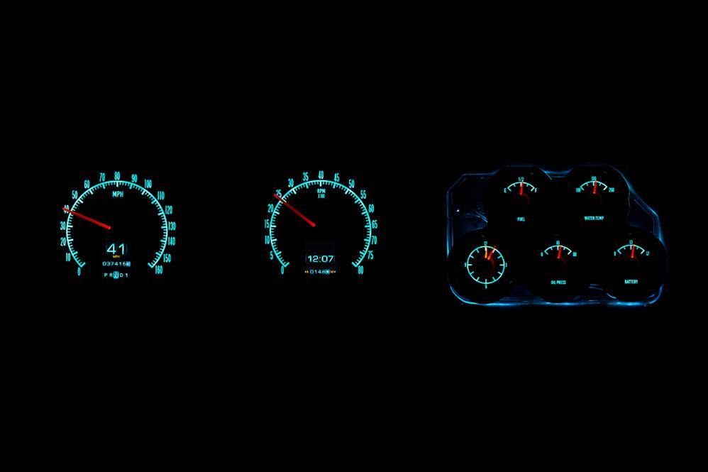 Dakota Digital RTX Direct-Fit Gauge Kits RTX-68C-VET-X