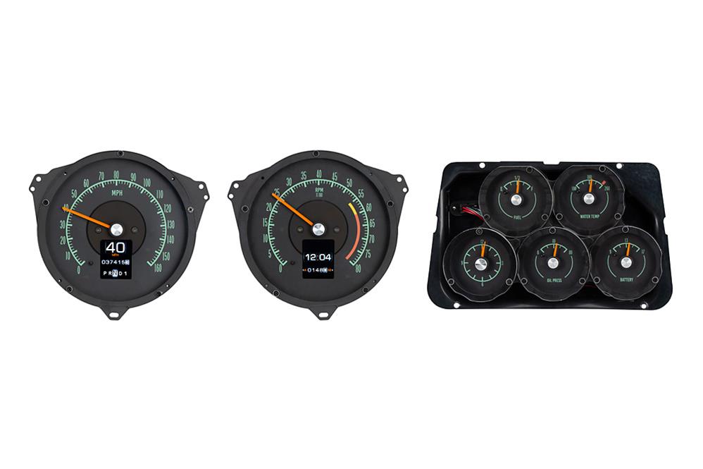 Dakota Digital RTX Direct-Fit Gauge Kits RTX-68C-VET-X