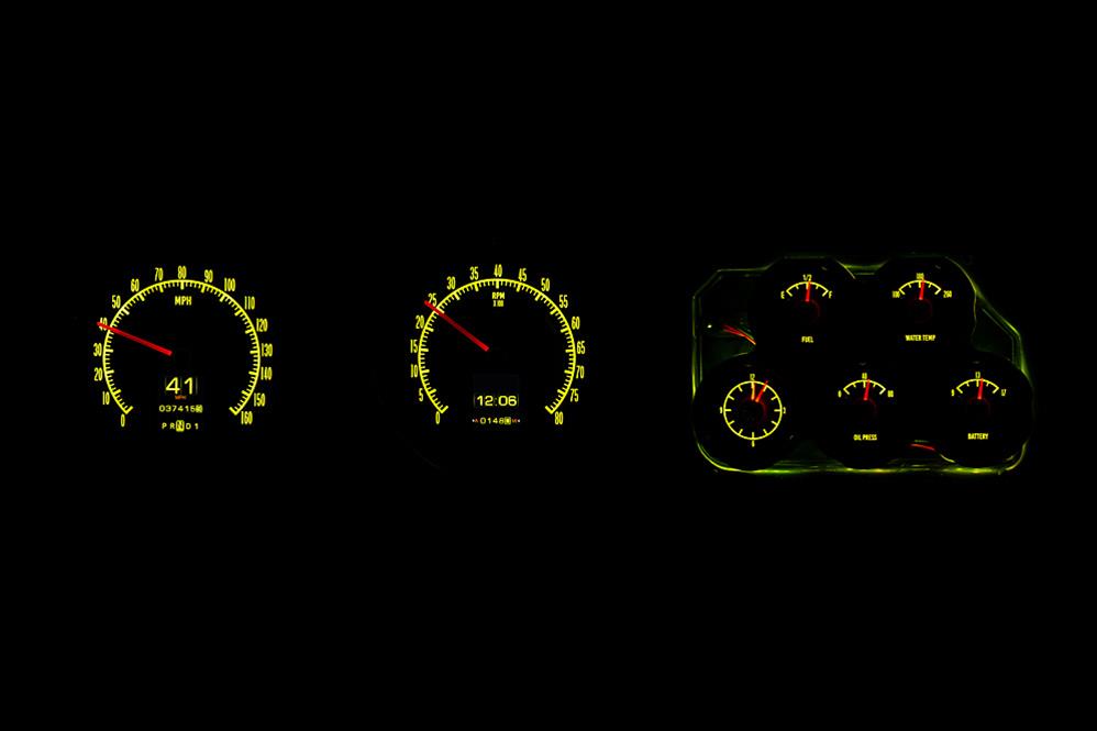 Dakota Digital RTX Direct-Fit Gauge Kits RTX-68C-VET-X