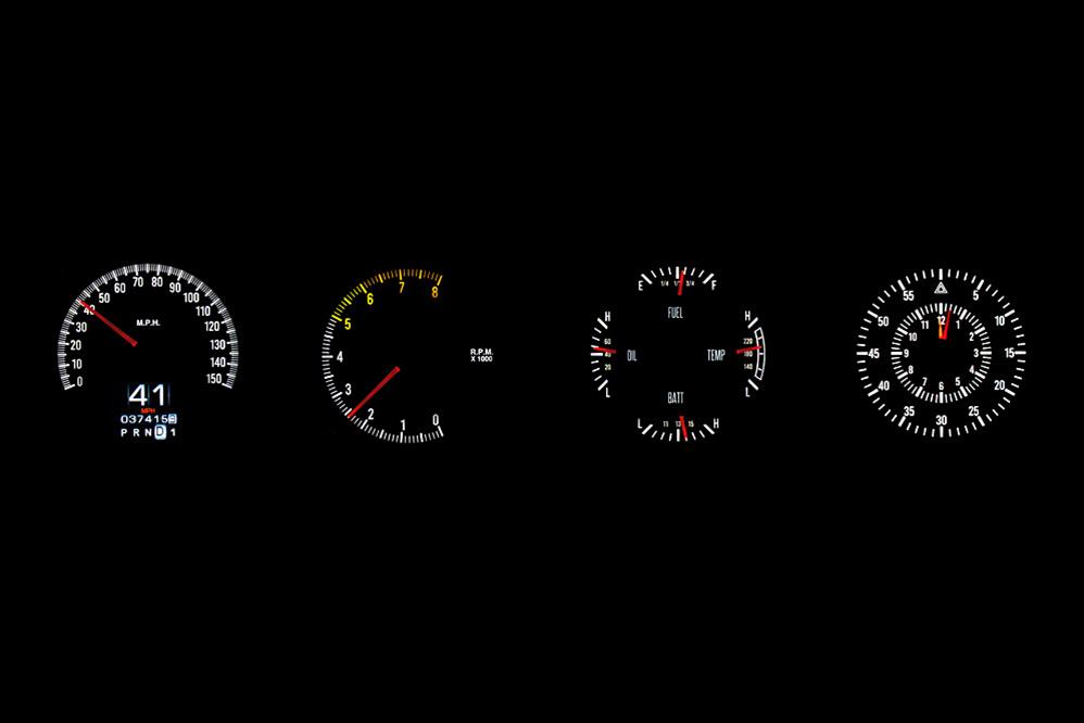 Dakota Digital RTX Direct-Fit Gauge Kits RTX-70D-CLG-X