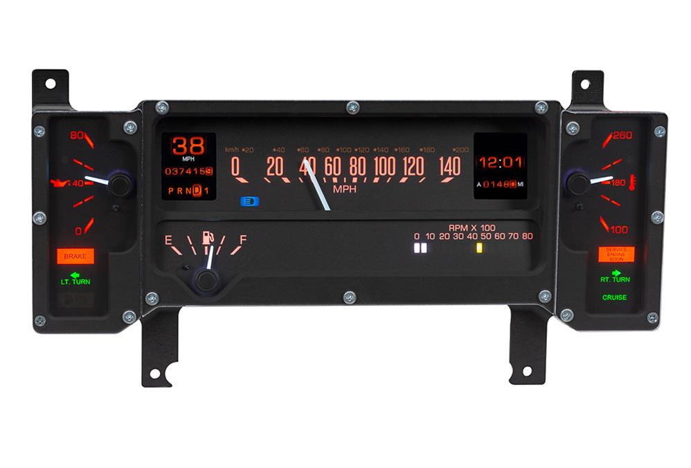 Dakota Digital Gauge Kits and Instrument Clusters MTX-84B-REG
