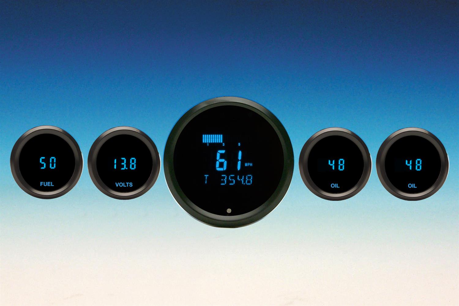 Dakota Digital Odyssey Solarix Digital Gauge Kits SLX-50-1-K