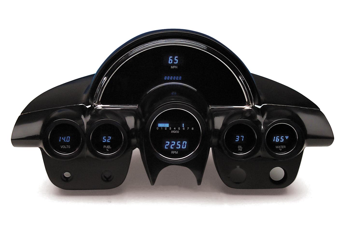 Dakota Digital Direct-Fit Gauge Kits VFD3-58C-VETT-B