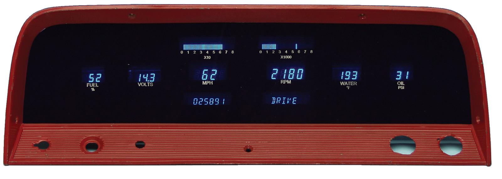 Dakota Digital Direct-Fit Gauge Kits VFD3-64C-PU-Z