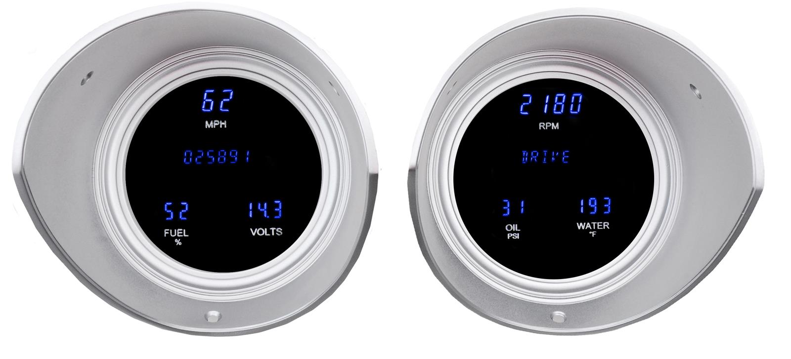 Dakota Digital VFD3 Digital Gauge Systems VFD3-73O-CUT-Z