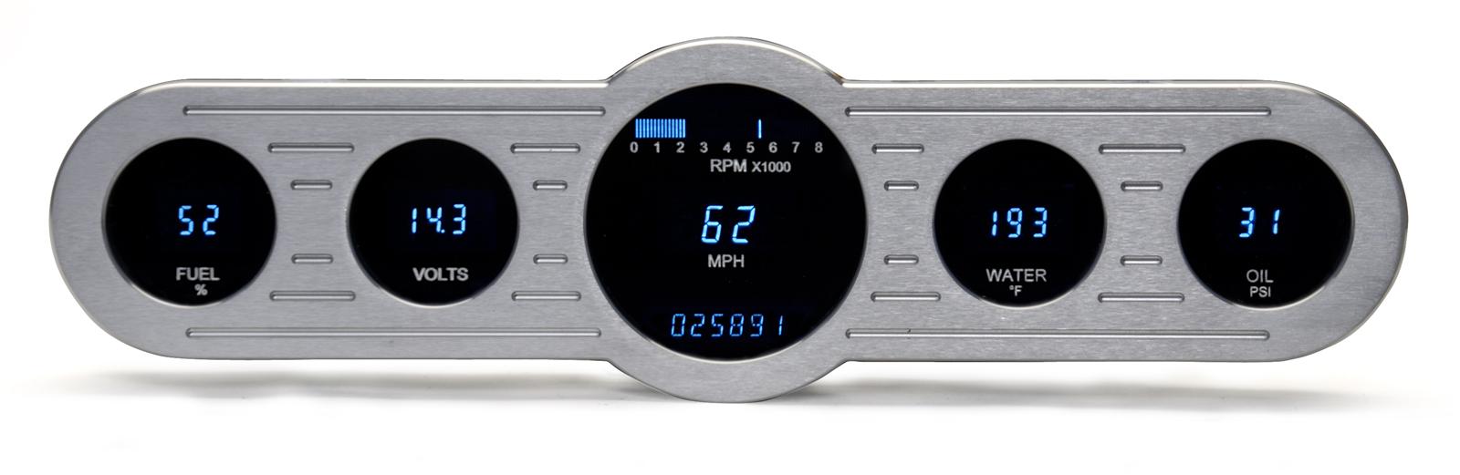 Dakota Digital Universal Street Rod Panels VFD3-CNTR-5-Z