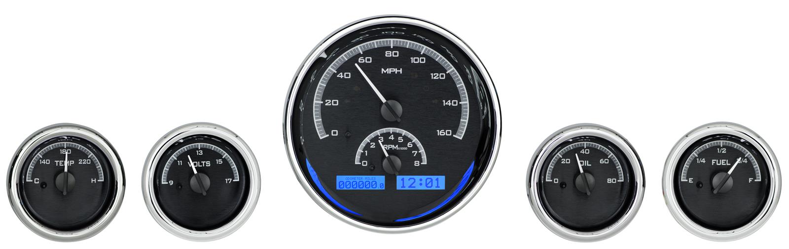Dakota Digital Gauges VHX-1015-K-B