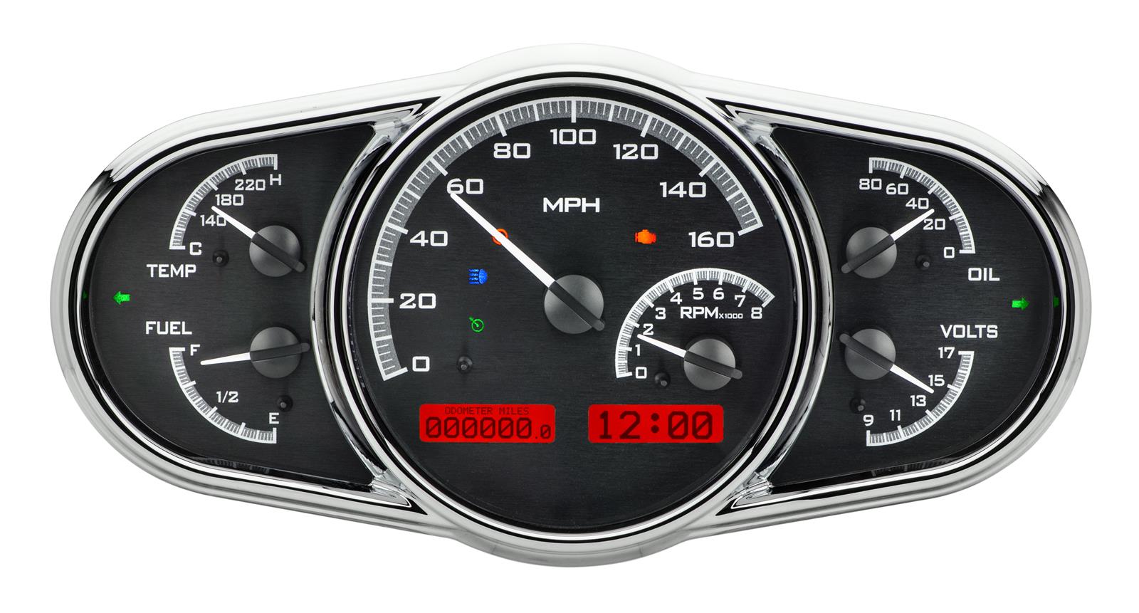Dakota Digital Gauges VHX-1016-K-R