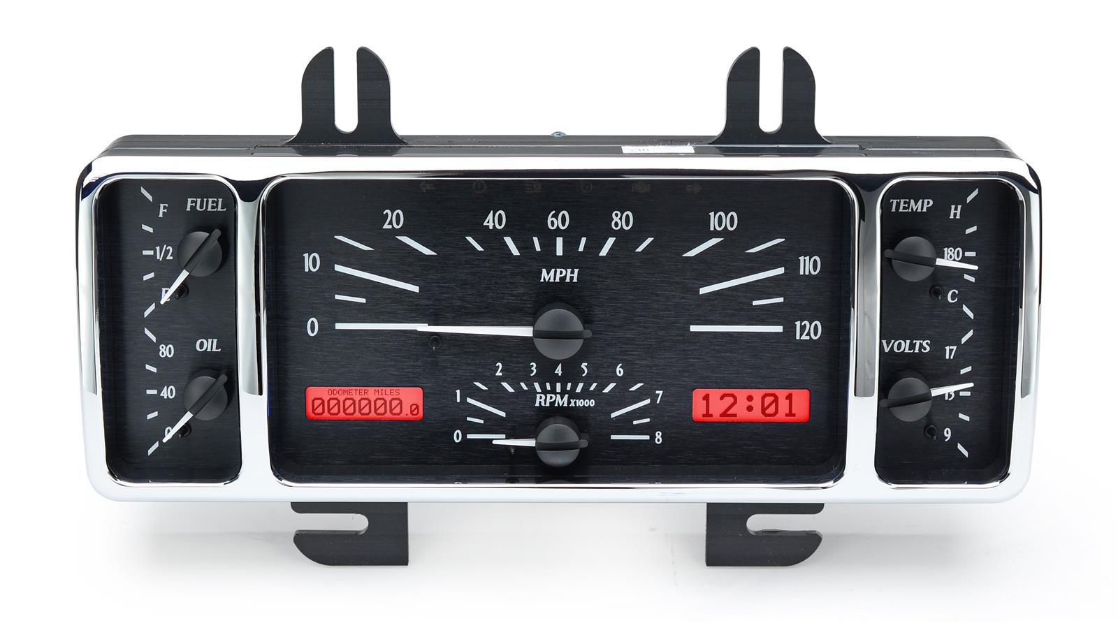 Dakota Digital VHX Series Direct-Fit Analog Gauge Systems VHX-40F-K-R