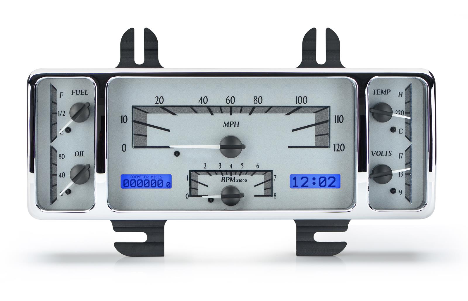 Dakota Digital VHX Series Direct-Fit Analog Gauge Systems VHX-40F-S-B