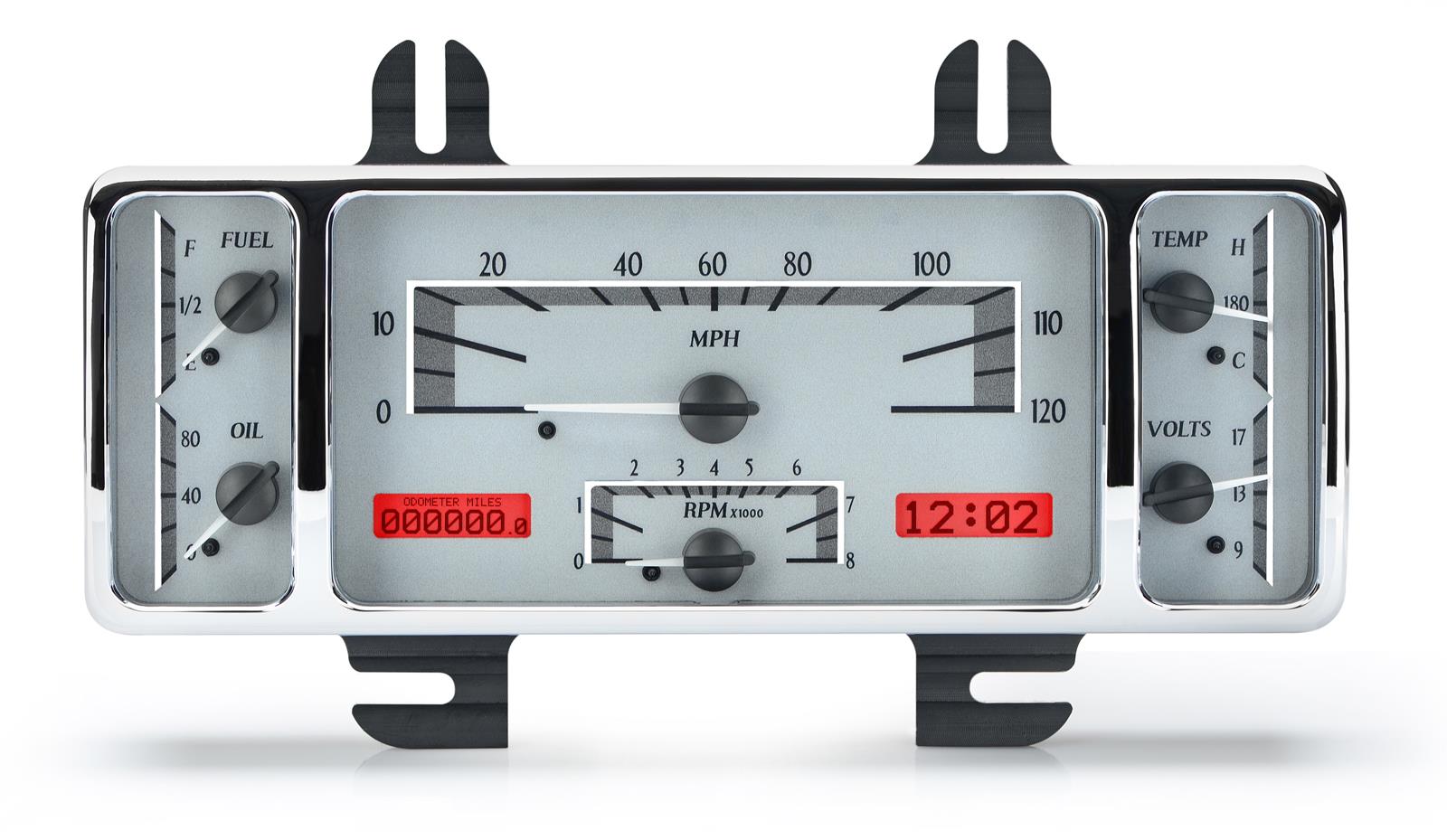 Dakota Digital VHX Series Direct-Fit Analog Gauge Systems VHX-40F-S-R