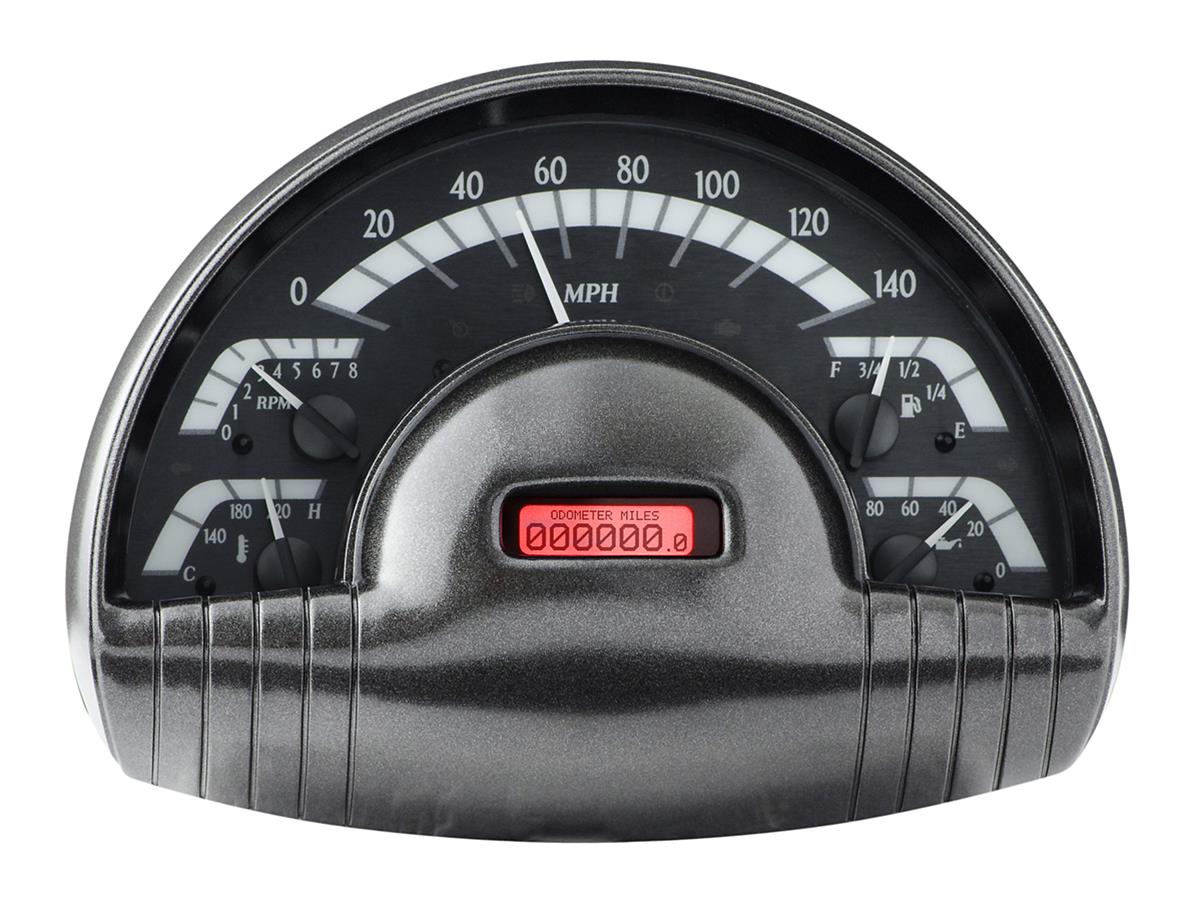 Dakota Digital VHX Series Direct-Fit Analog Gauge Systems VHX-49O-K-R