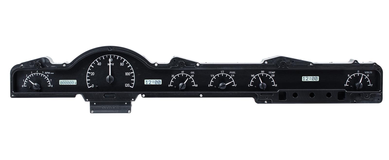 Dakota Digital VHX Series Direct-Fit Analog Gauge Systems VHX-50M-K-W