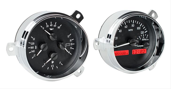 Dakota Digital Gauges VHX-51C-K-W