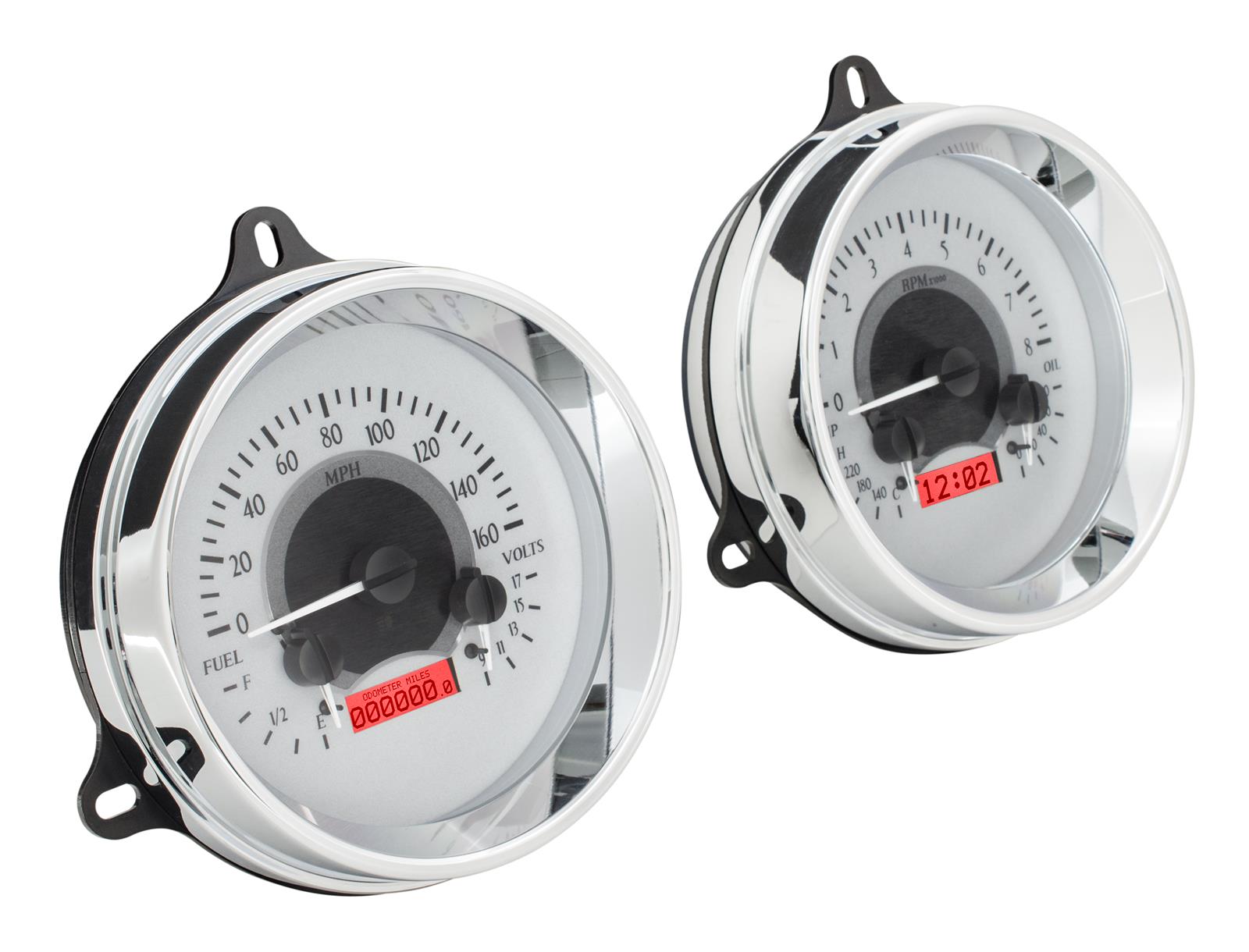 Dakota Digital VHX Series Direct-Fit Analog Gauge Systems VHX-54C-PU-S-R