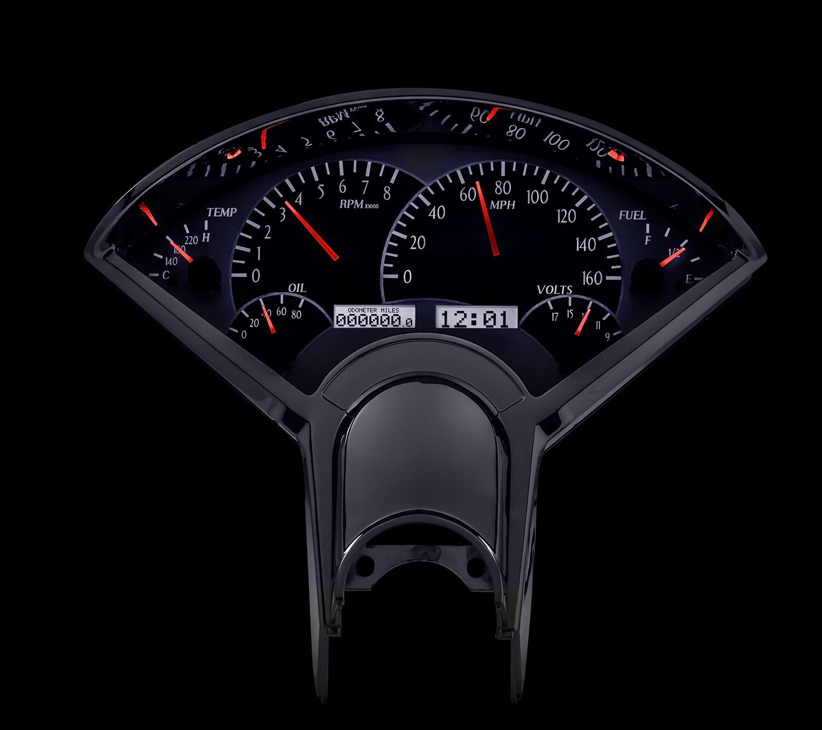 Dakota Digital VHX Series Direct-Fit Analog Gauge Systems VHX-55C-S-W