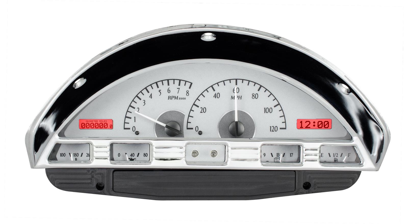Dakota Digital VHX Series Direct-Fit Analog Gauge Systems VHX-56F-PU-S-R