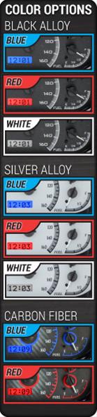 Dakota Digital VHX Series Direct-Fit Analog Gauge Systems VHX-59C-IMP-C-R