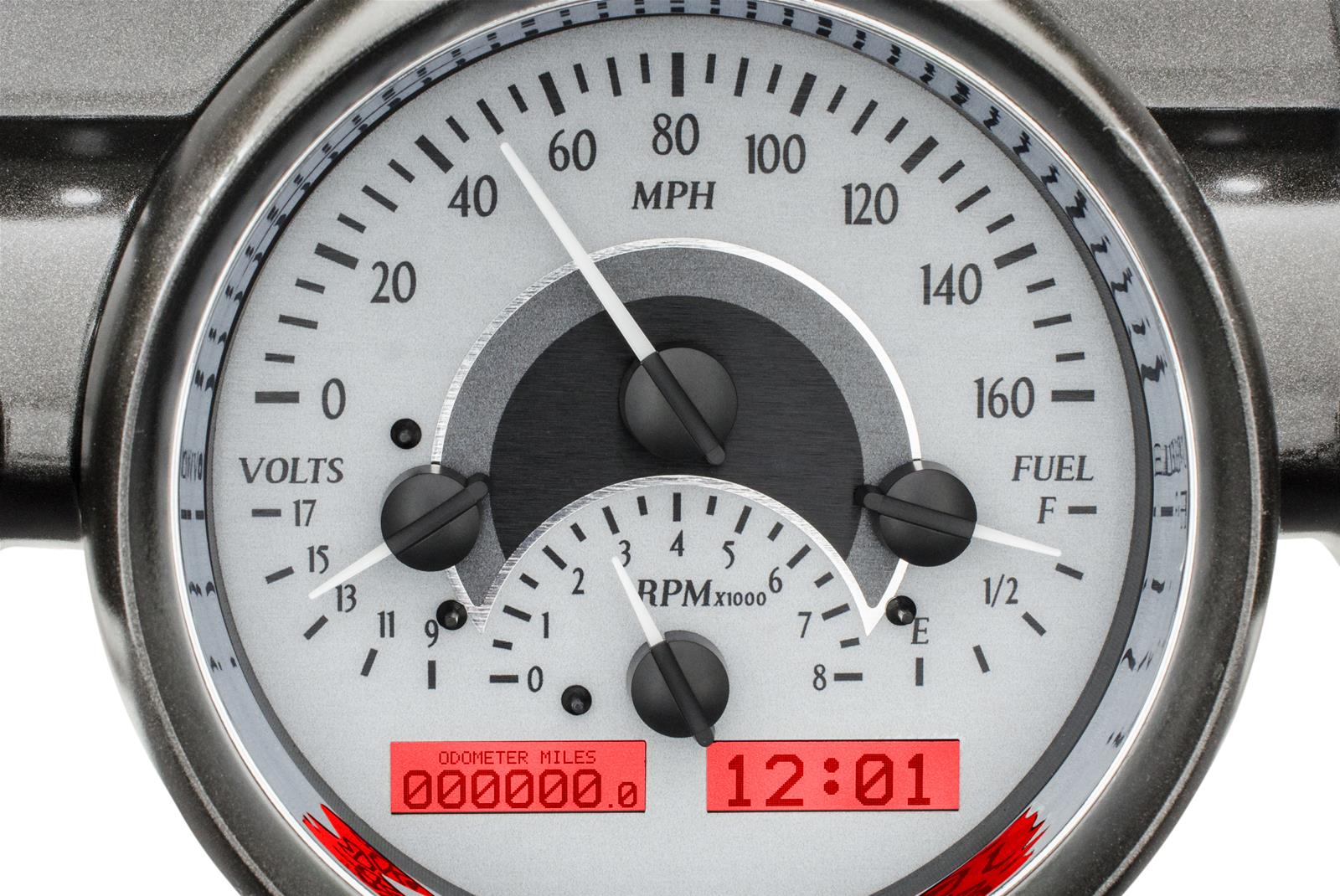 Dakota Digital VHX Series Direct-Fit Analog Gauge Systems VHX-57C-S-R