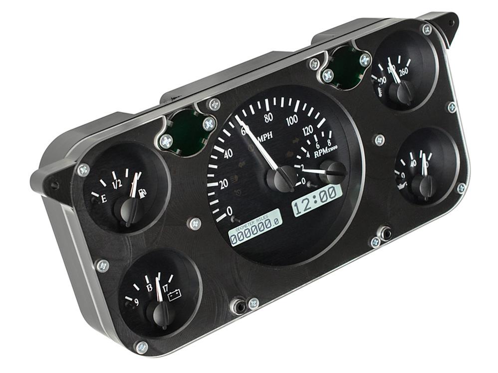 Dakota Digital VHX Series Direct-Fit Analog Gauge Systems VHX-57F-PU-K-W