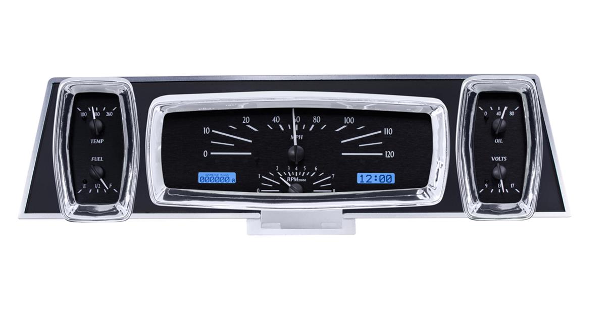 Dakota Digital VHX Series Direct-Fit Analog Gauge Systems VHX-61L-K-B