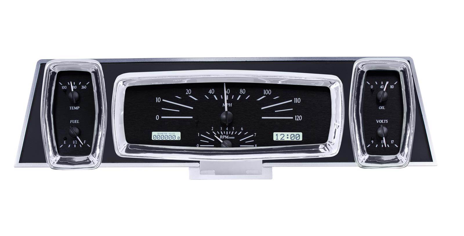 Dakota Digital VHX Series Direct-Fit Analog Gauge Systems VHX-61L-K-W