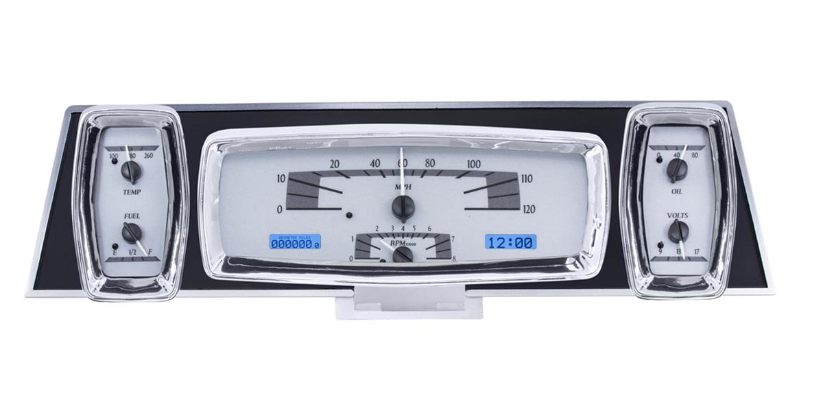Dakota Digital VHX Series Direct-Fit Analog Gauge Systems VHX-61L-S-B