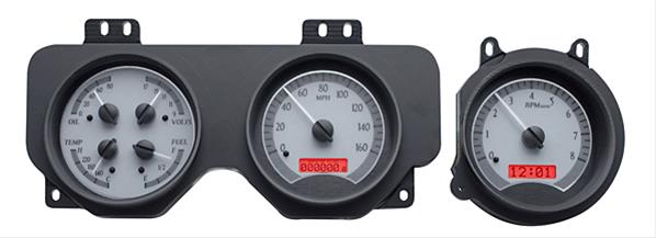 Dakota Digital VHX Series Direct-Fit Analog Gauge Systems VHX-70P-GTO-S-R