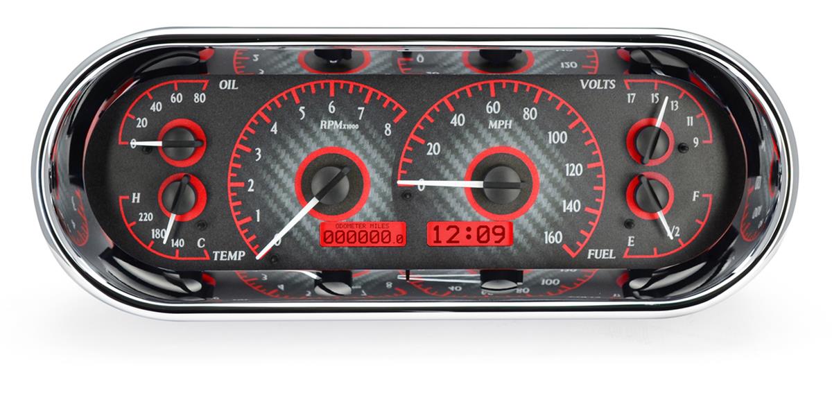 Dakota Digital Gauges VHX-1018-C-R