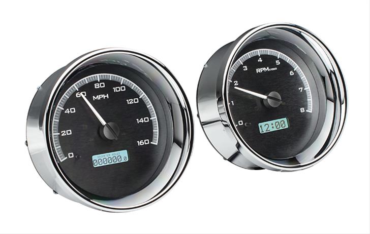 Dakota Digital VHX Series Universal Round Analog Gauge Kits VHX-1024-K-B