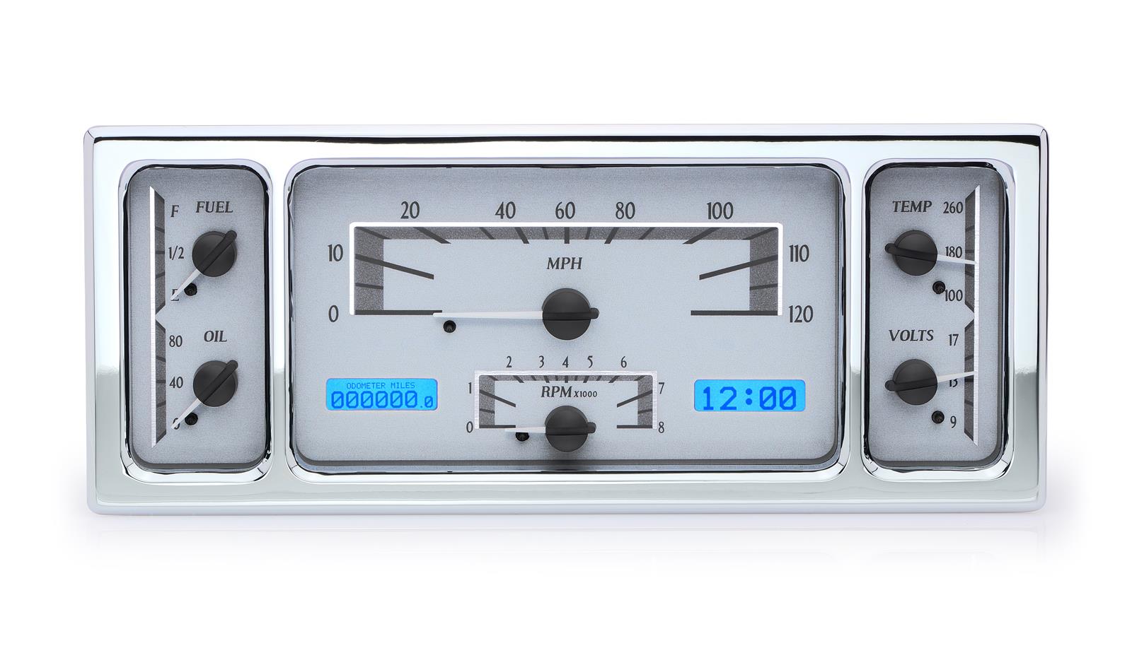 Dakota Digital VHX Series Direct-Fit Analog Gauge Systems VHX-35F-S-B