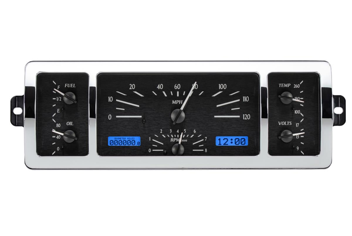 Dakota Digital VHX Series Direct-Fit Analog Gauge Systems VHX-40C-PU-K-B