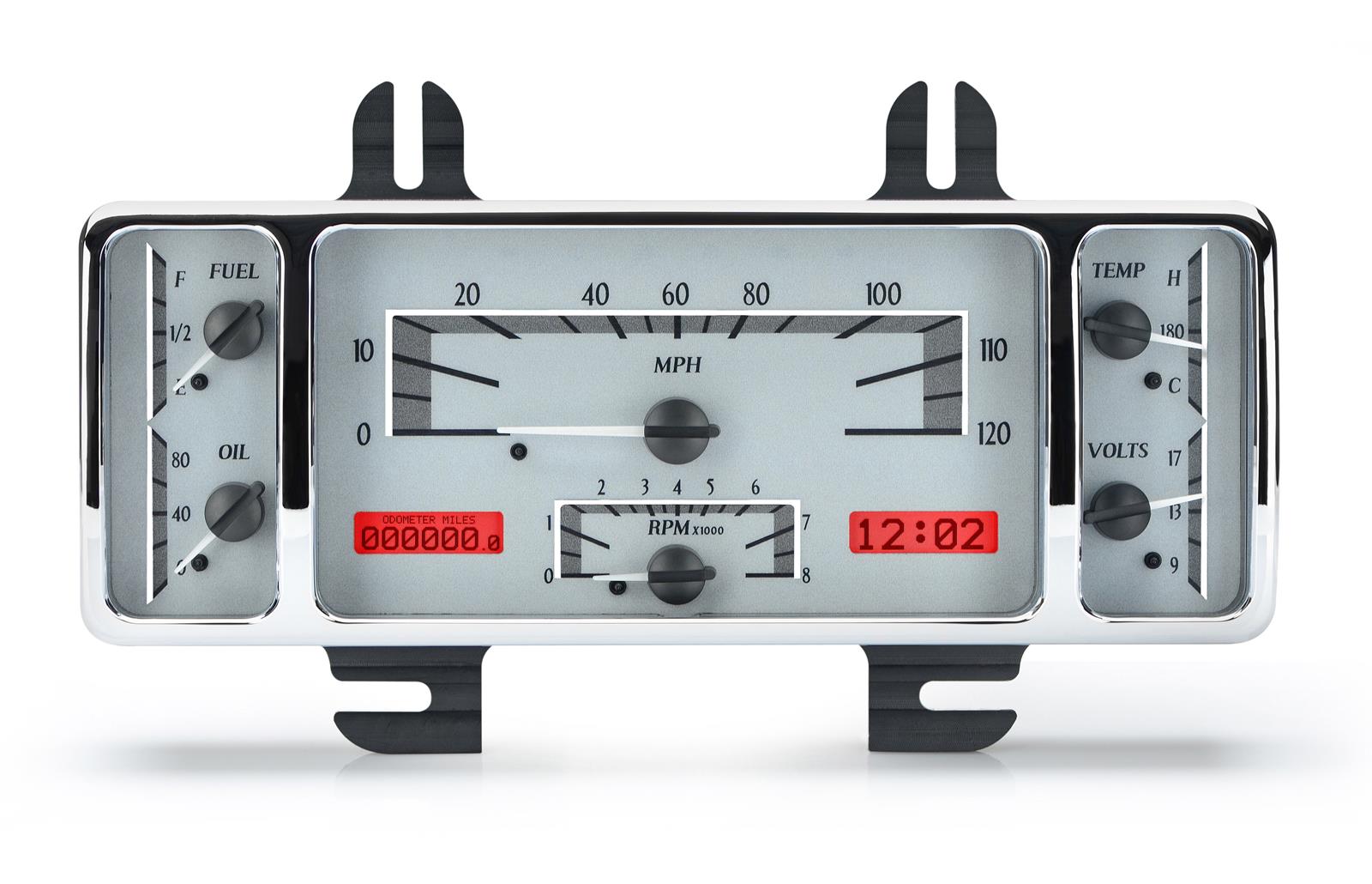 Dakota Digital VHX Series Direct-Fit Analog Gauge Systems VHX-40F-S-W