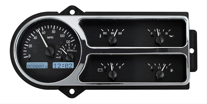 Dakota Digital VHX Series Direct-Fit Analog Gauge Systems VHX-48F-PU-S-R