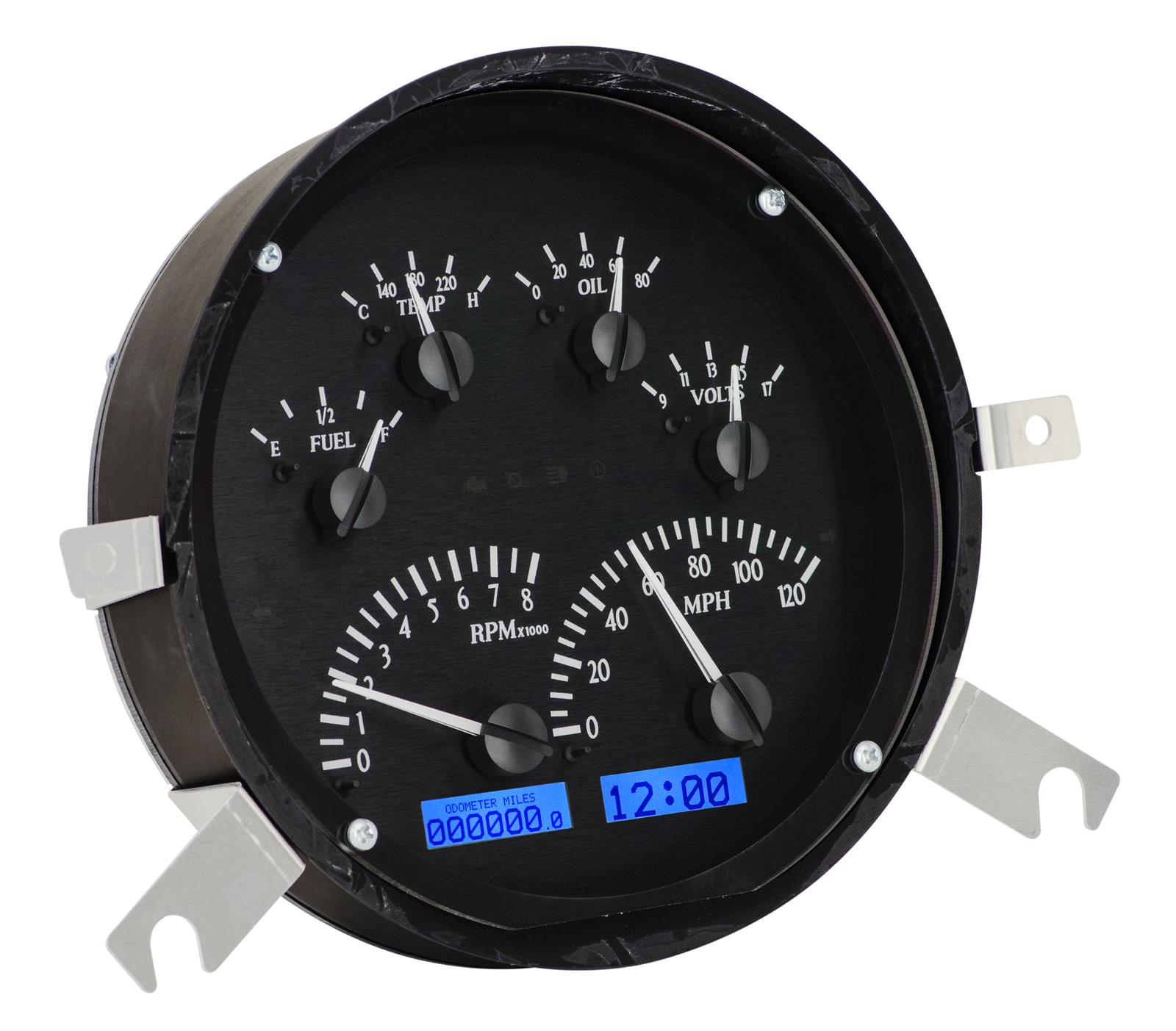 Dakota Digital VHX Series Direct-Fit Analog Gauge Systems VHX-49C-K-B