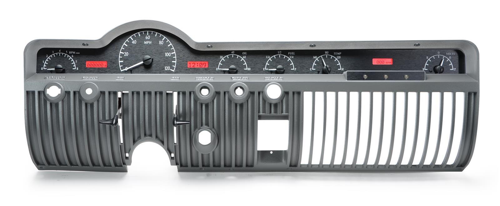 Dakota Digital VHX Series Direct-Fit Analog Gauge Systems VHX-50M-K-R