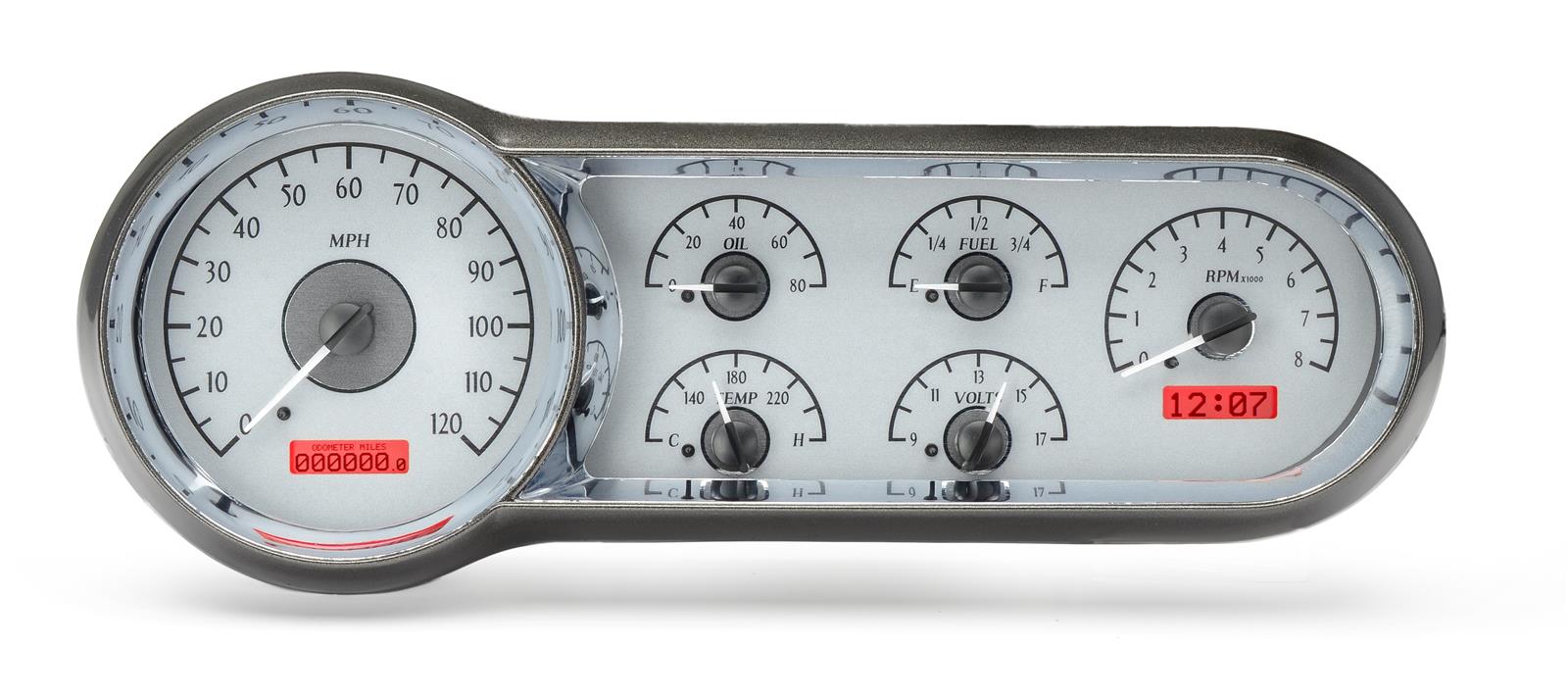 Dakota Digital VHX Series Direct-Fit Analog Gauge Systems VHX-53C-S-R