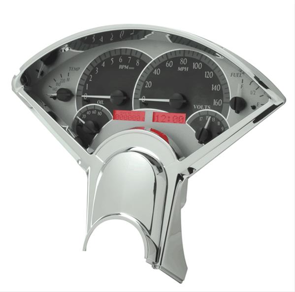 Dakota Digital VHX Series Direct-Fit Analog Gauge Systems VHX-55C-K-R